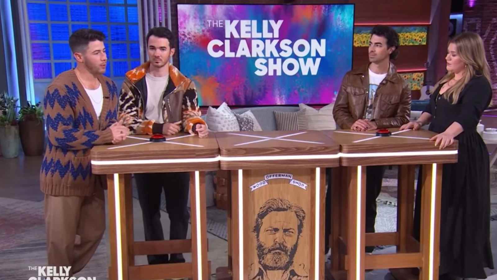 Jonas Brothers on 'The Kelly Clarkson Show.'