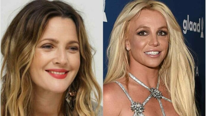 Drew Barrymore replies to Britney's post about her