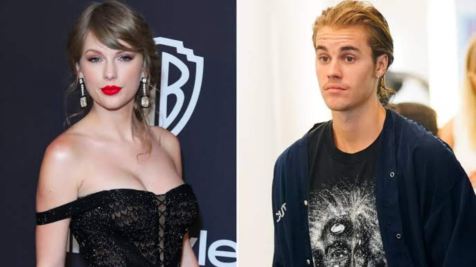 Taylor Swift and Justin Bieber 