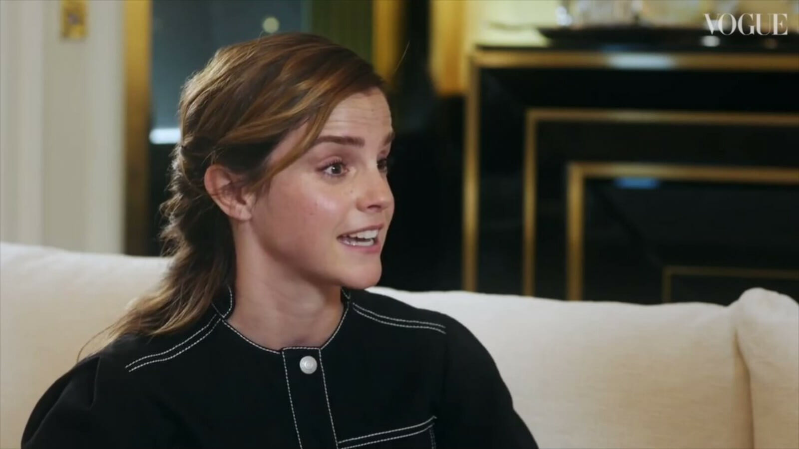Emma Watson in the 2020 Vogue Interview 