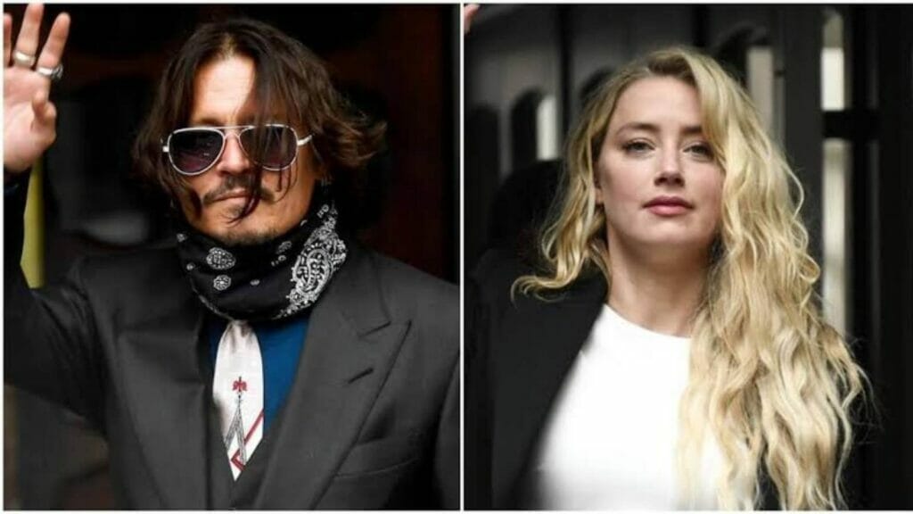 Johnny Depp and Amber Heard