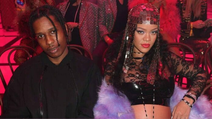 A$AP Rocky With Rihanna