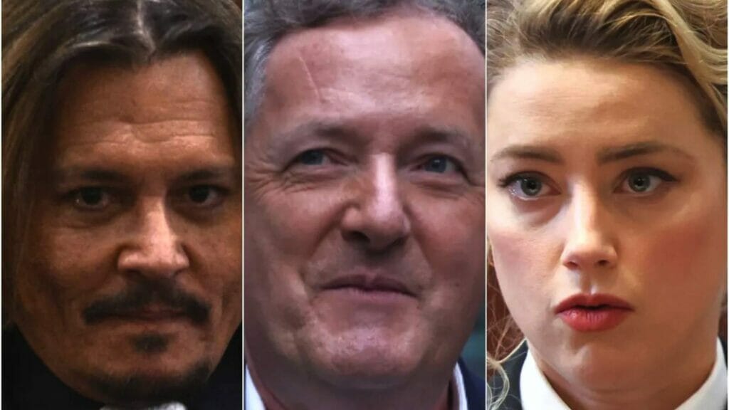 Piers Morgan labels Johnny Depp and Amber Heard 'self-obsessed whiny wastrels' in tirade