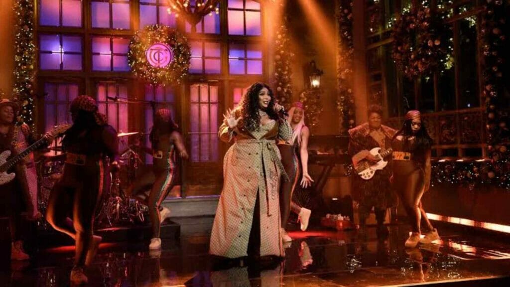 Lizzo debuted at SNL in 2019