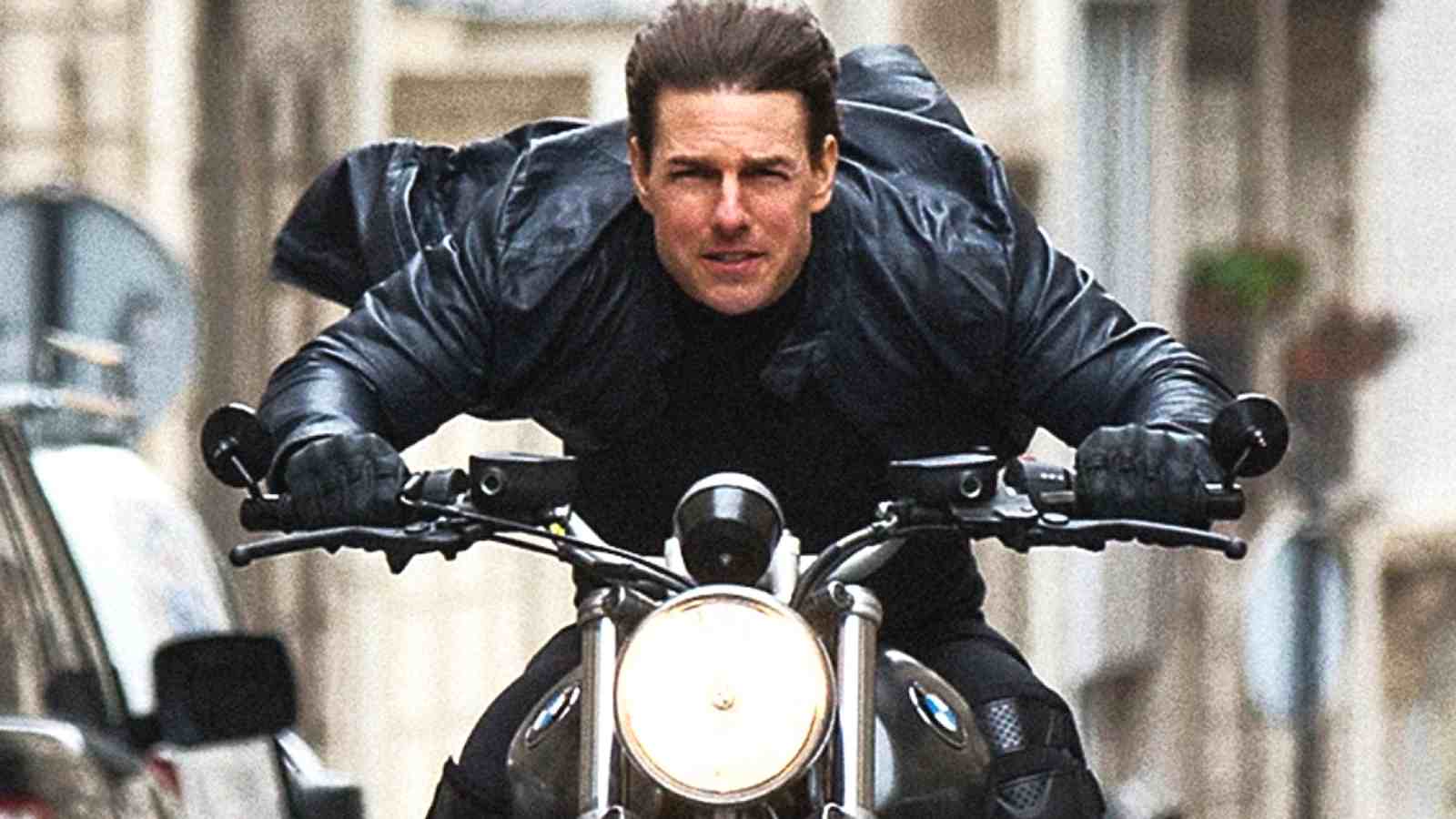 Tom Cruise in mission Impossible