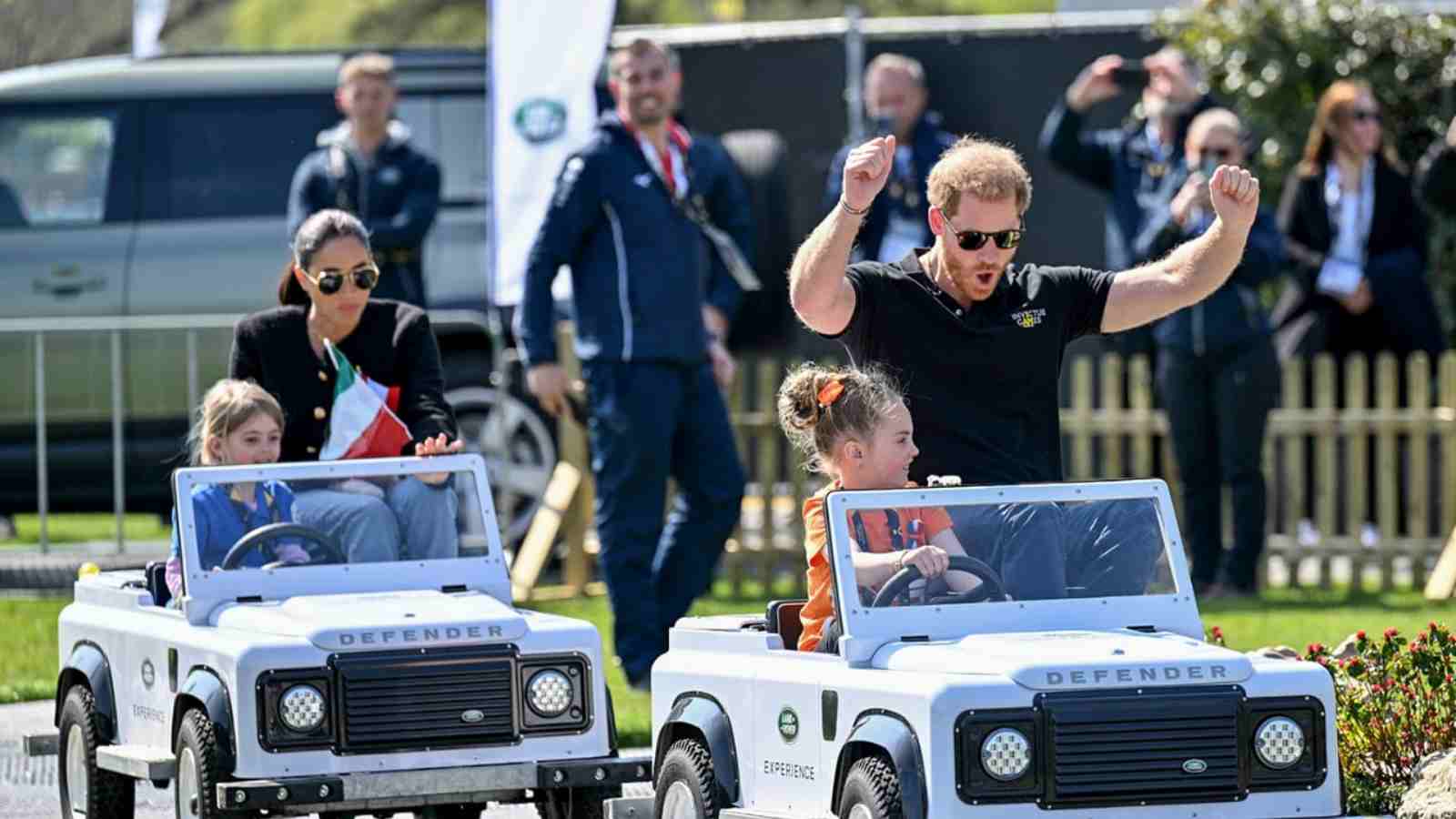 Prince Harry and Meghan at the latest Invictus Games 