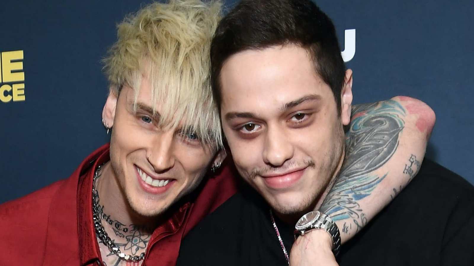 MGK and Pete Davidson 