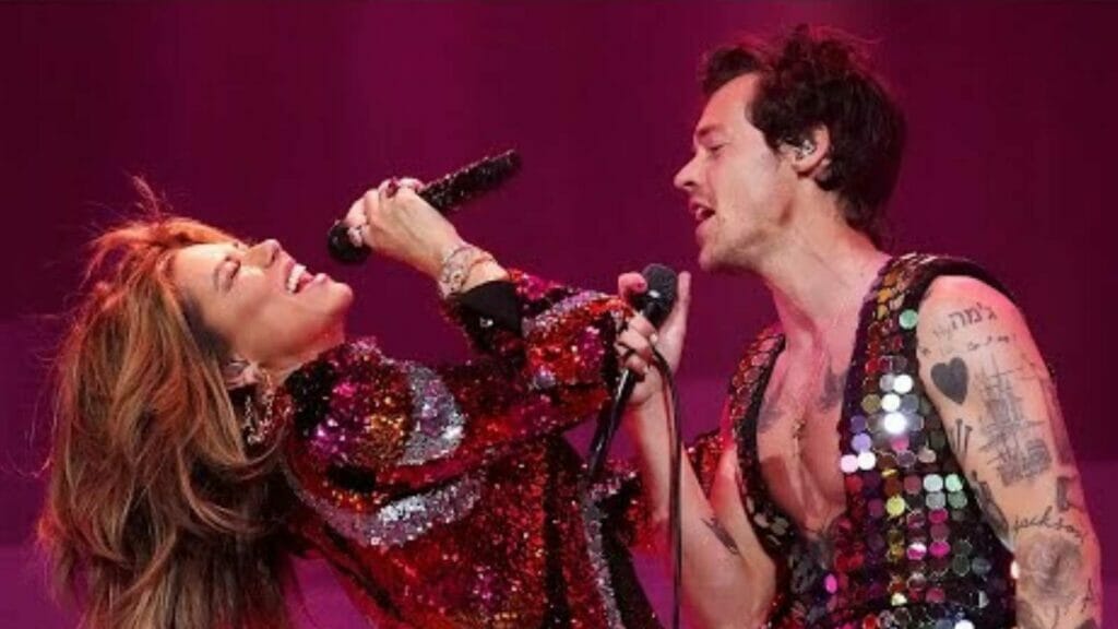 Shania Twain and Harry Styles