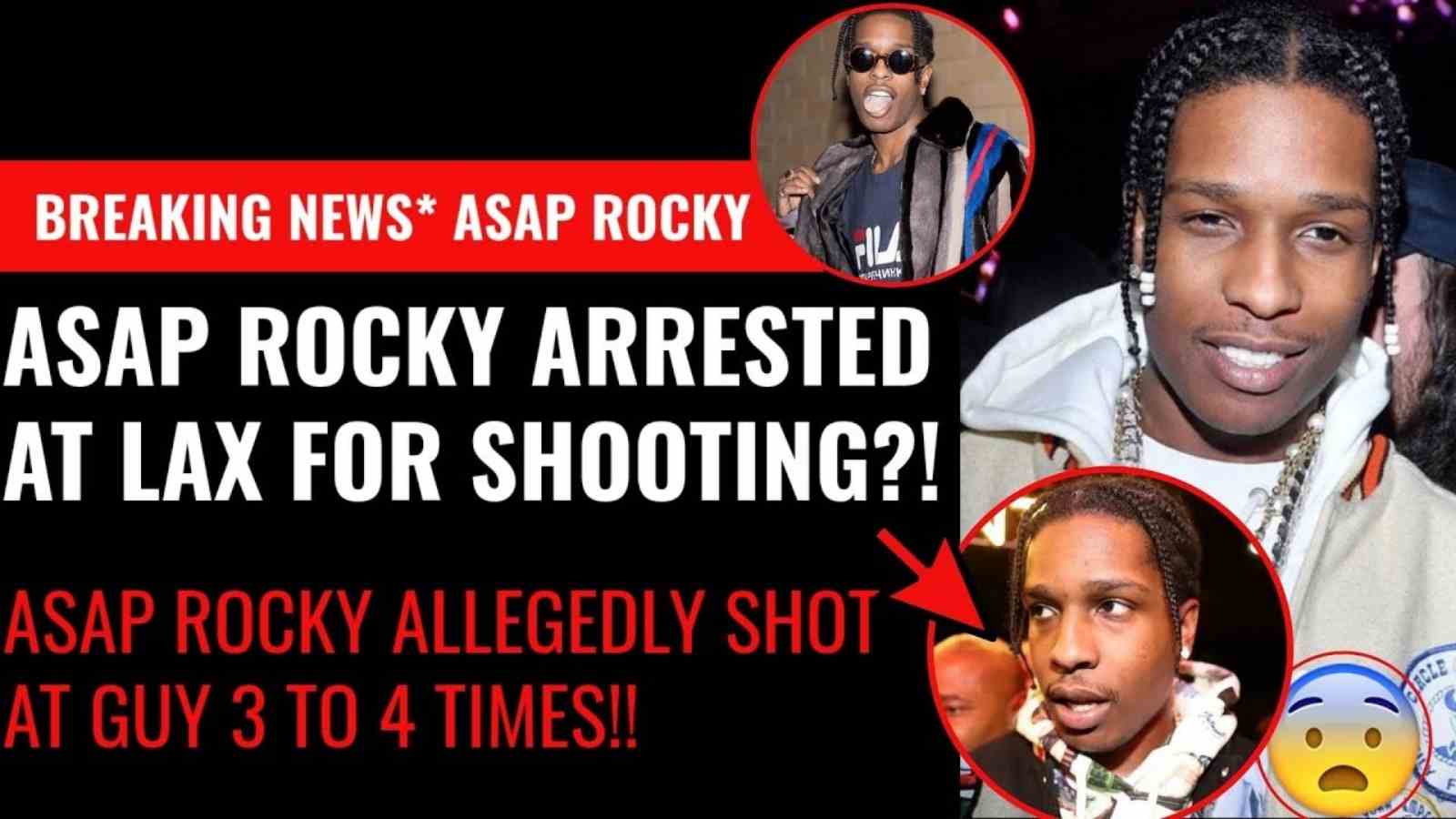 Rapper ASAP Rocky arrested at LAX