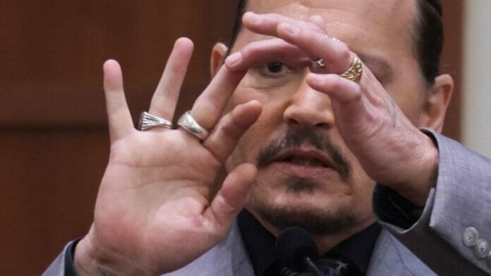 Johnny Depp's Grotesque Finger