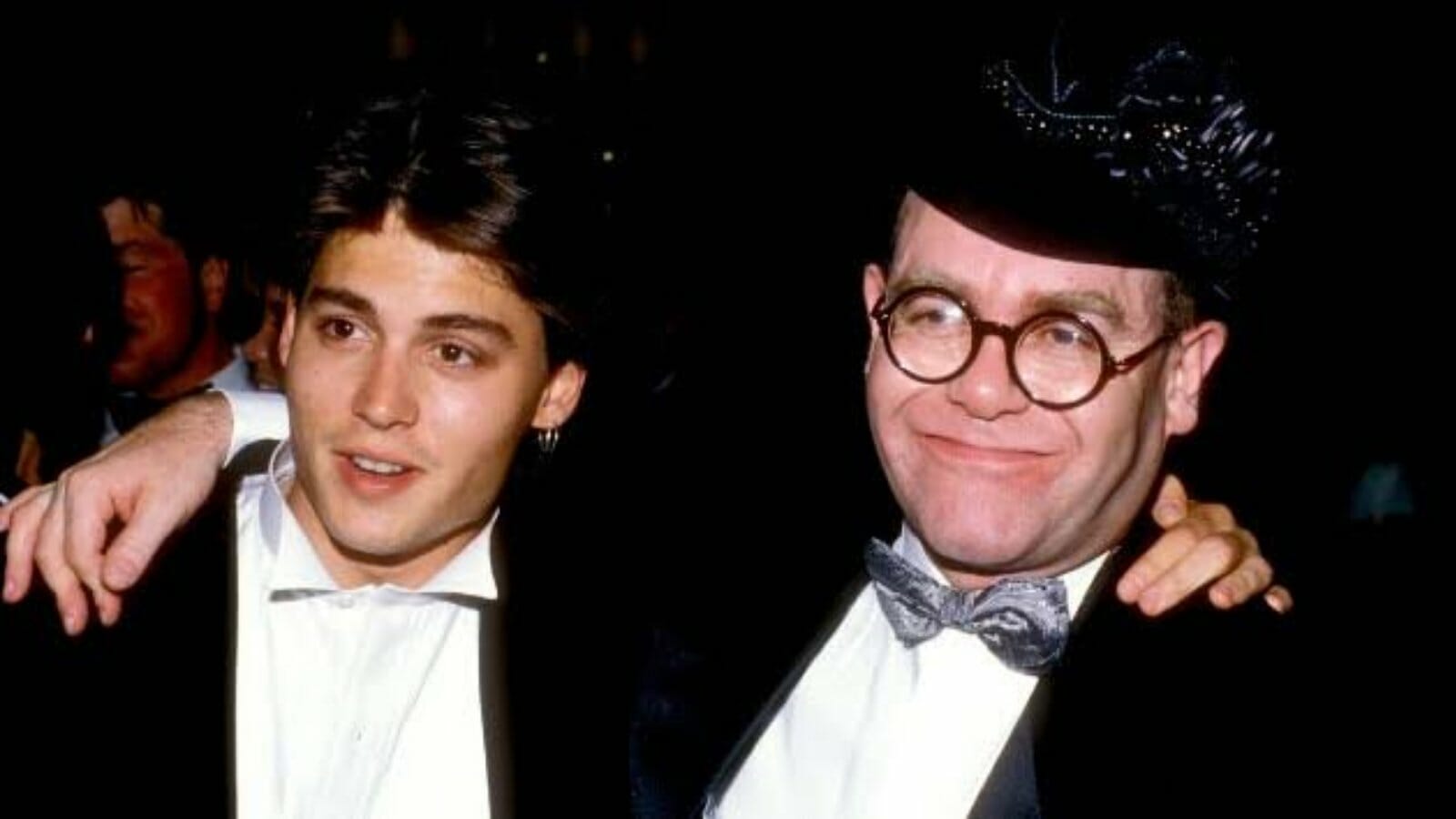 Elton John and Johnny Depp