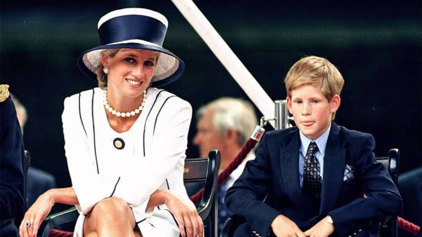 Princess Diana and young Prince Harry