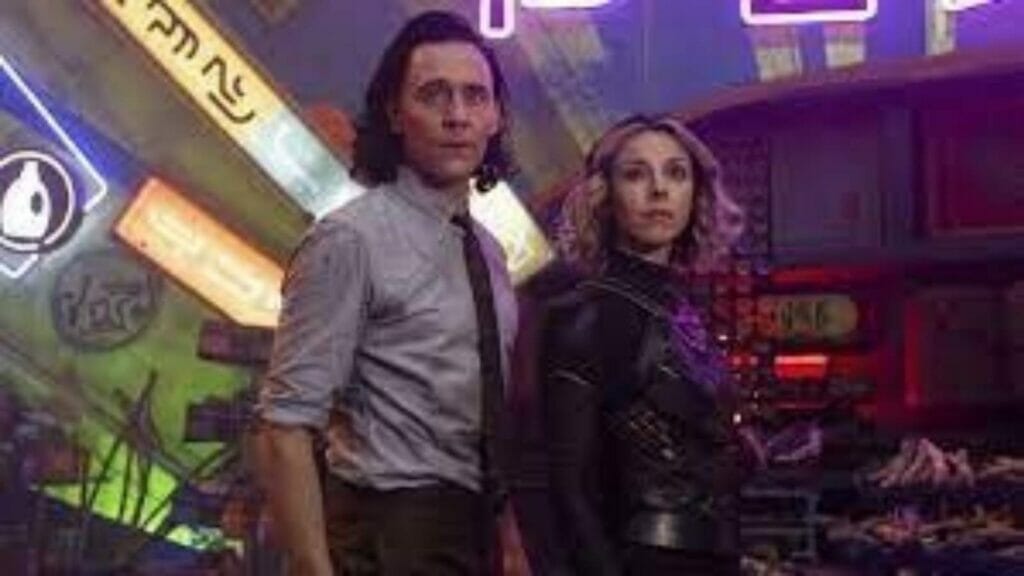 Tom and Sophia in Loki