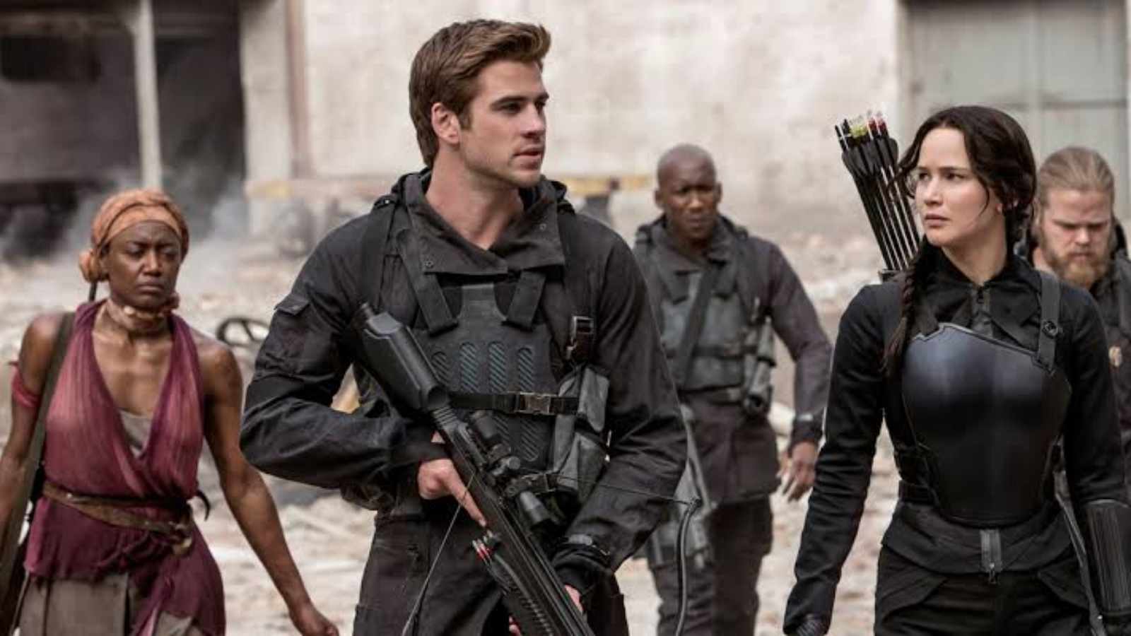A still from the Hunger Games