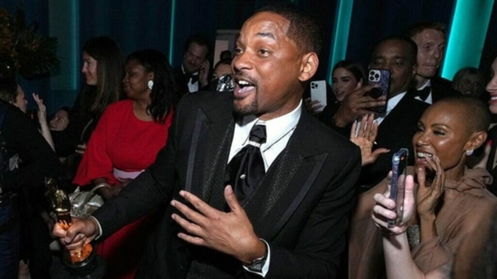 Will Smith in the Oscar After Party