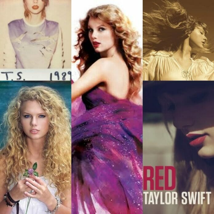Top 5 Best Selling Albums Of Taylor Swift