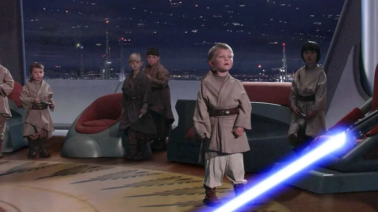 Star Wars Scene featuring violence against children