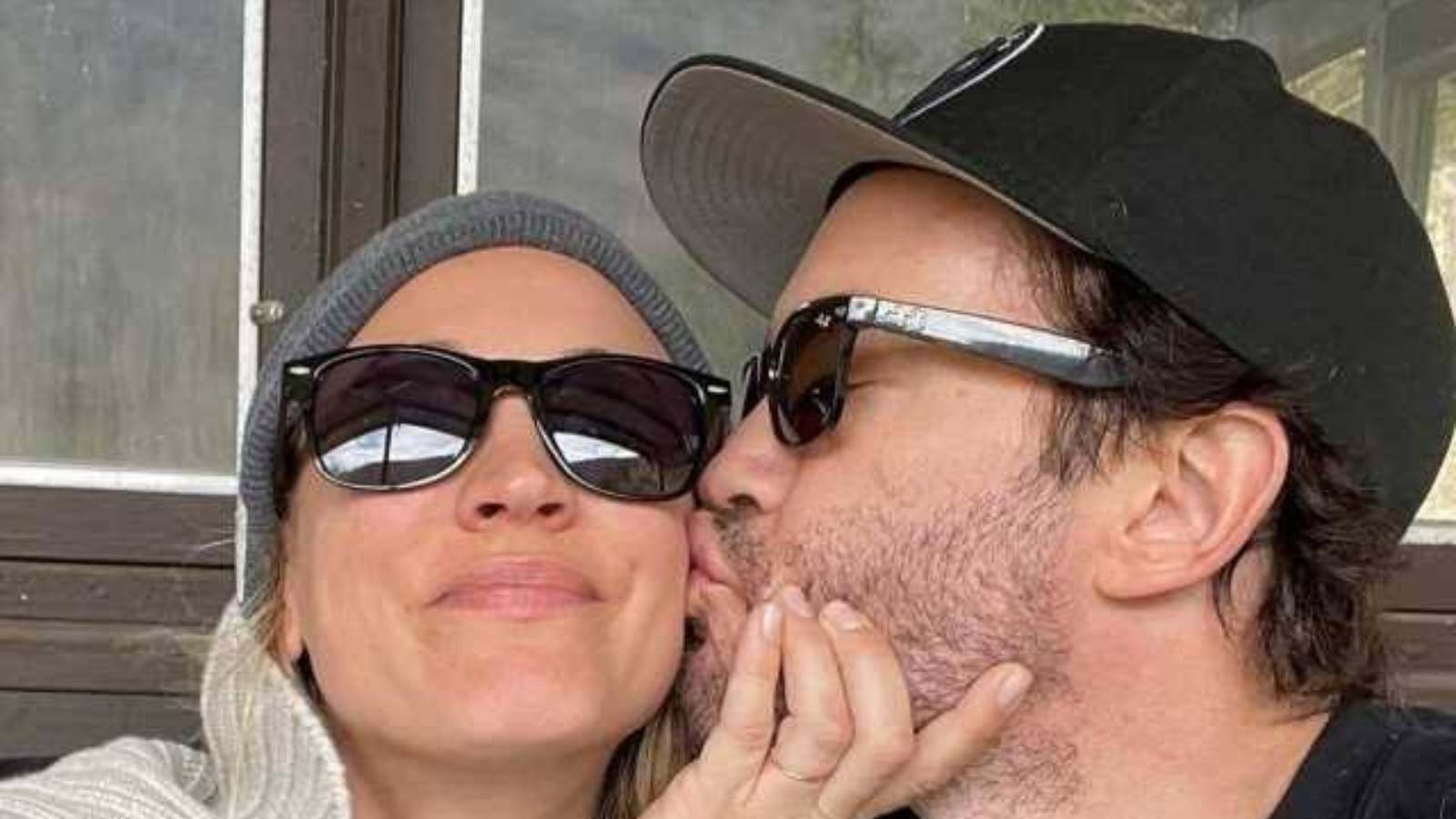 Tom Pelphrey and Kaley Cuoco share pictures 
