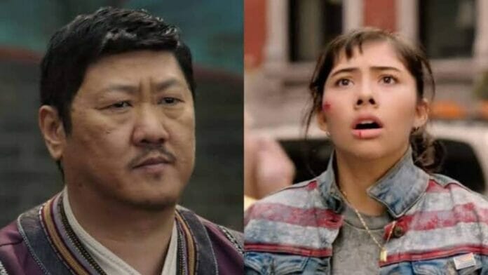 Benedict Wong came in support of Xochitl Gomez