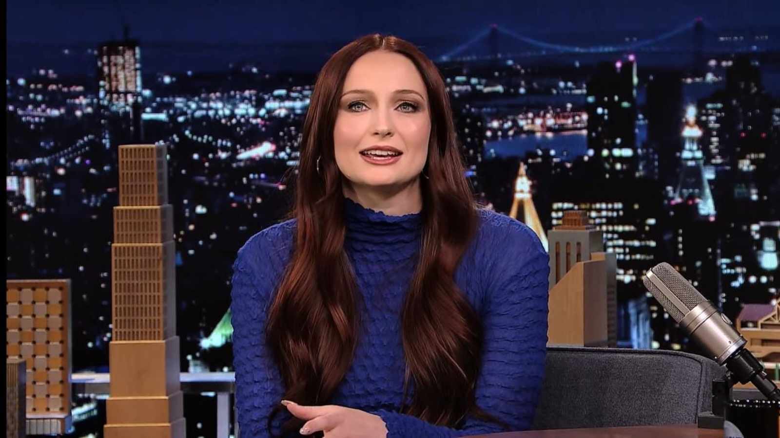 Sophie Turner on Jimmy Fallon's The Tonight Show