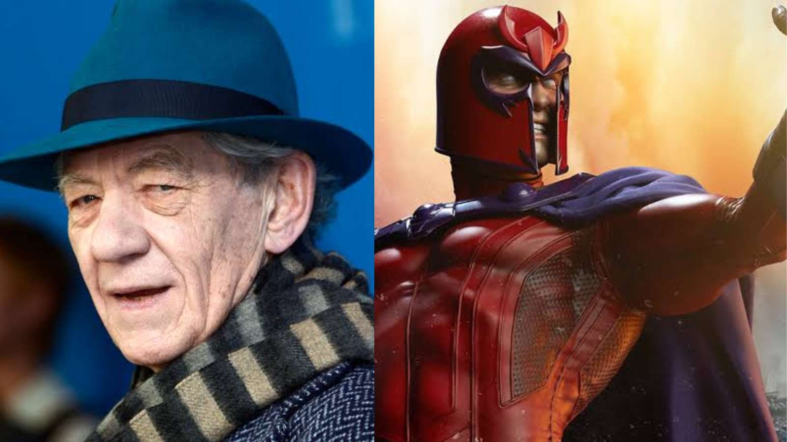 Ian McKellen as Magneto, Scarlet Witch's father