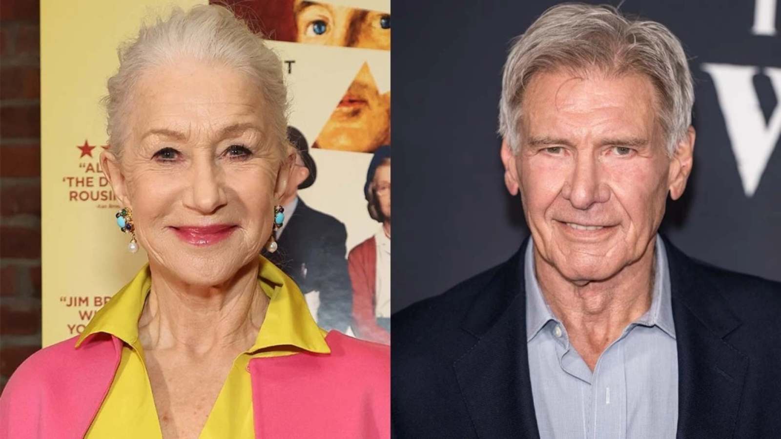 Helen Mirren and Harrison Ford