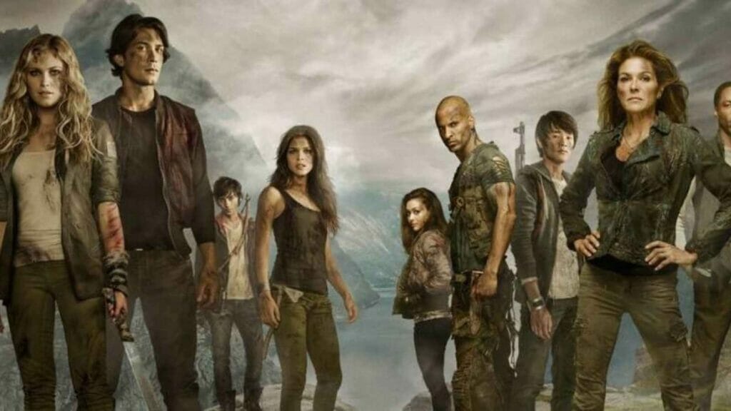 The 100 cast