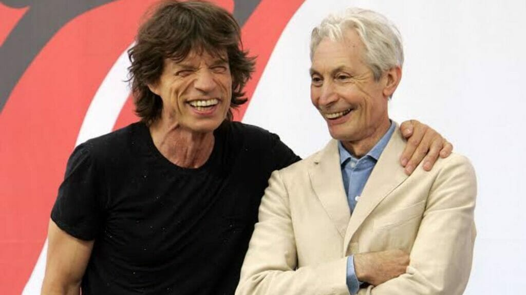 Mick Jagger & Charlie Watts