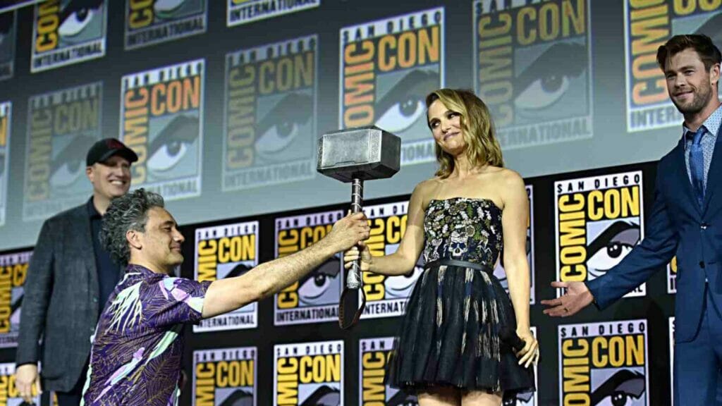 Release of the talks of Thor: Love and Thunder in Comic Con