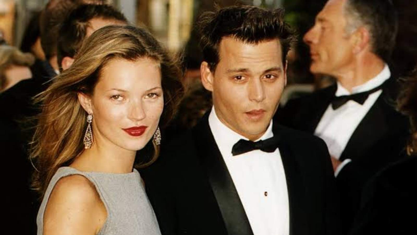 Kate Moss and Johnny Depp in their early days