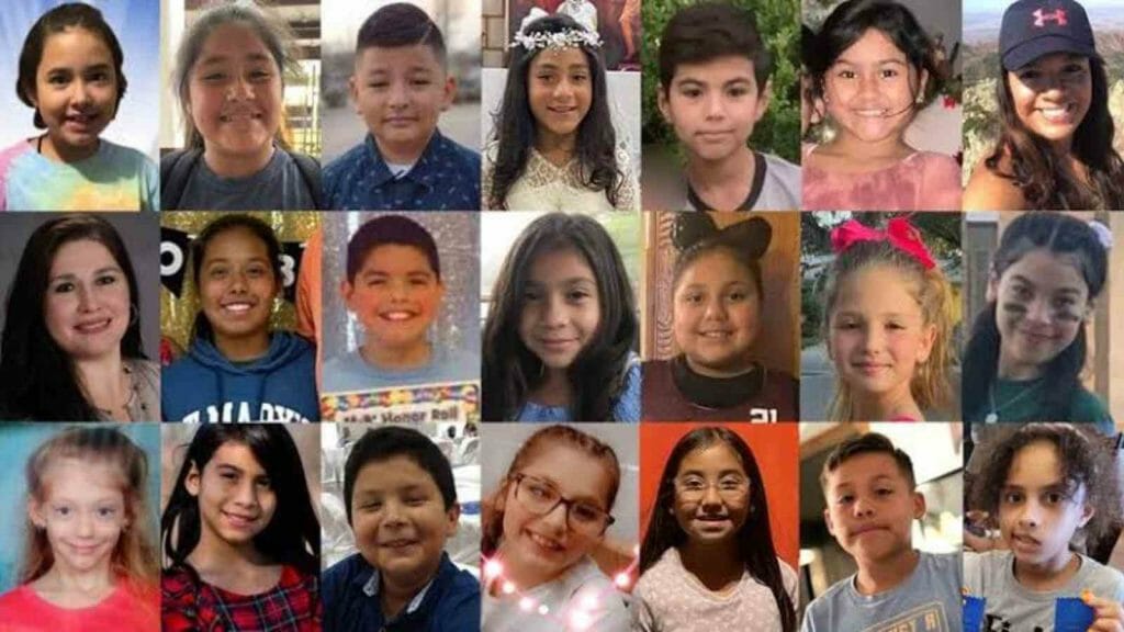 19 students and two teachers who died in this tragedy 