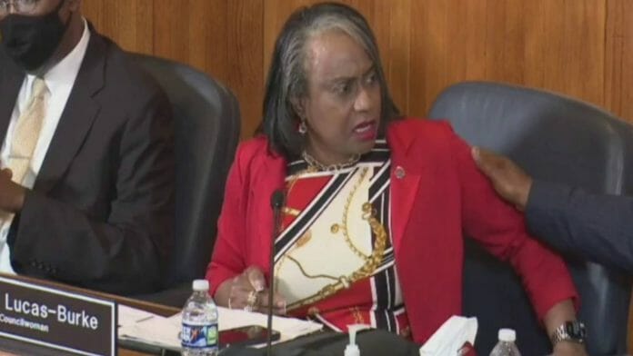 Councilwoman Lisa Lucas-Burke outraged over City Manager Angel Jones' ousting