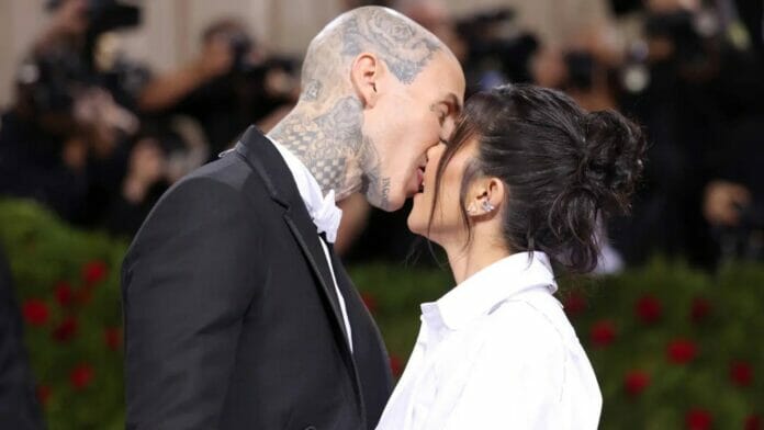 Kourtney Kardashian And Travis Barker Got All Dressed Up To Make Out At The 2022 Met Gala