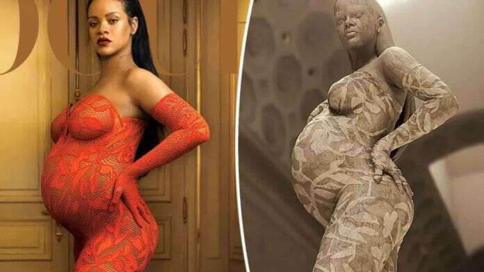 Met Gala & Vogue honour Rihanna with spectacular marble statue tribute despite her absence at the event