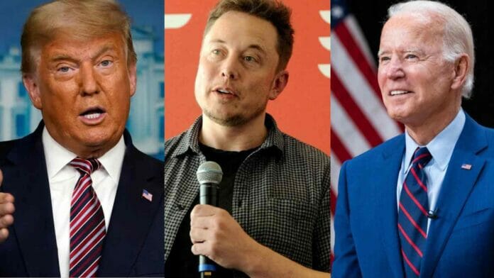 "Want Less Drama": Elon Musk Slams Joe Biden And Donald Trump, Says ...