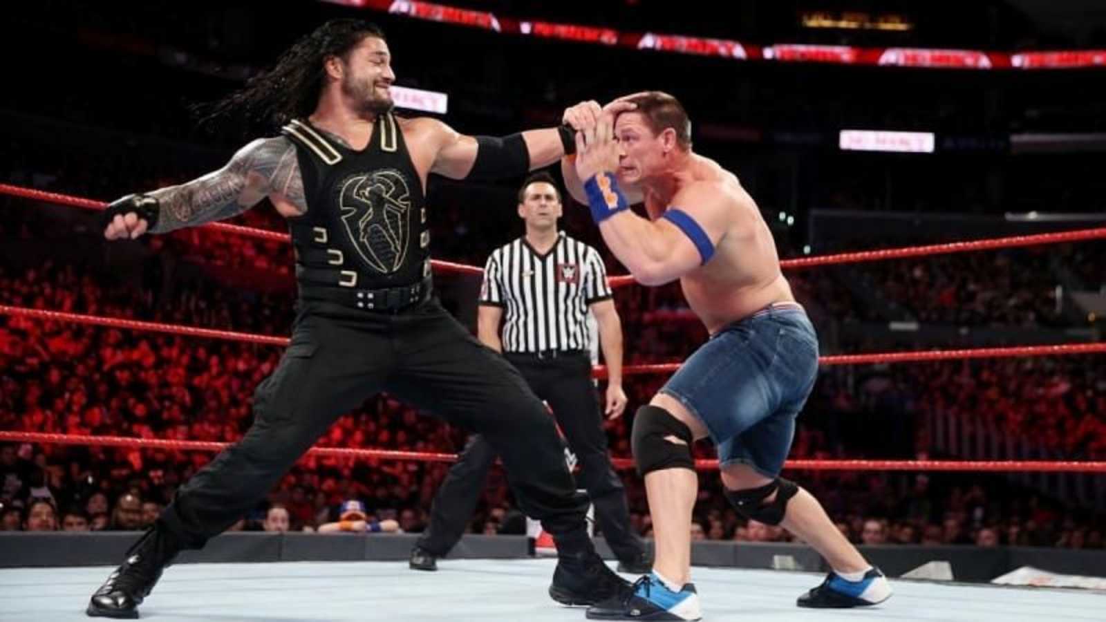 Roman Reins vs John Cena
