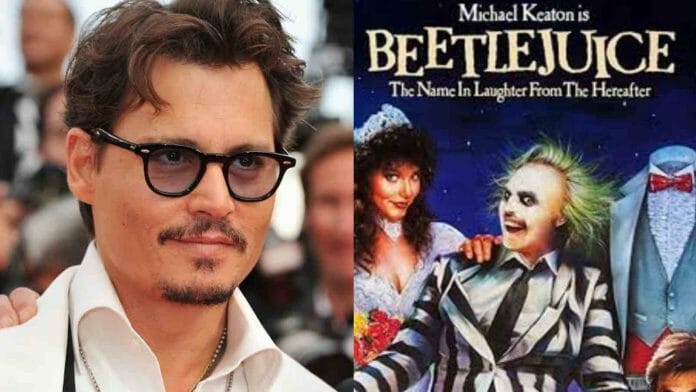 Johnny Depp and Beetlejuice 2