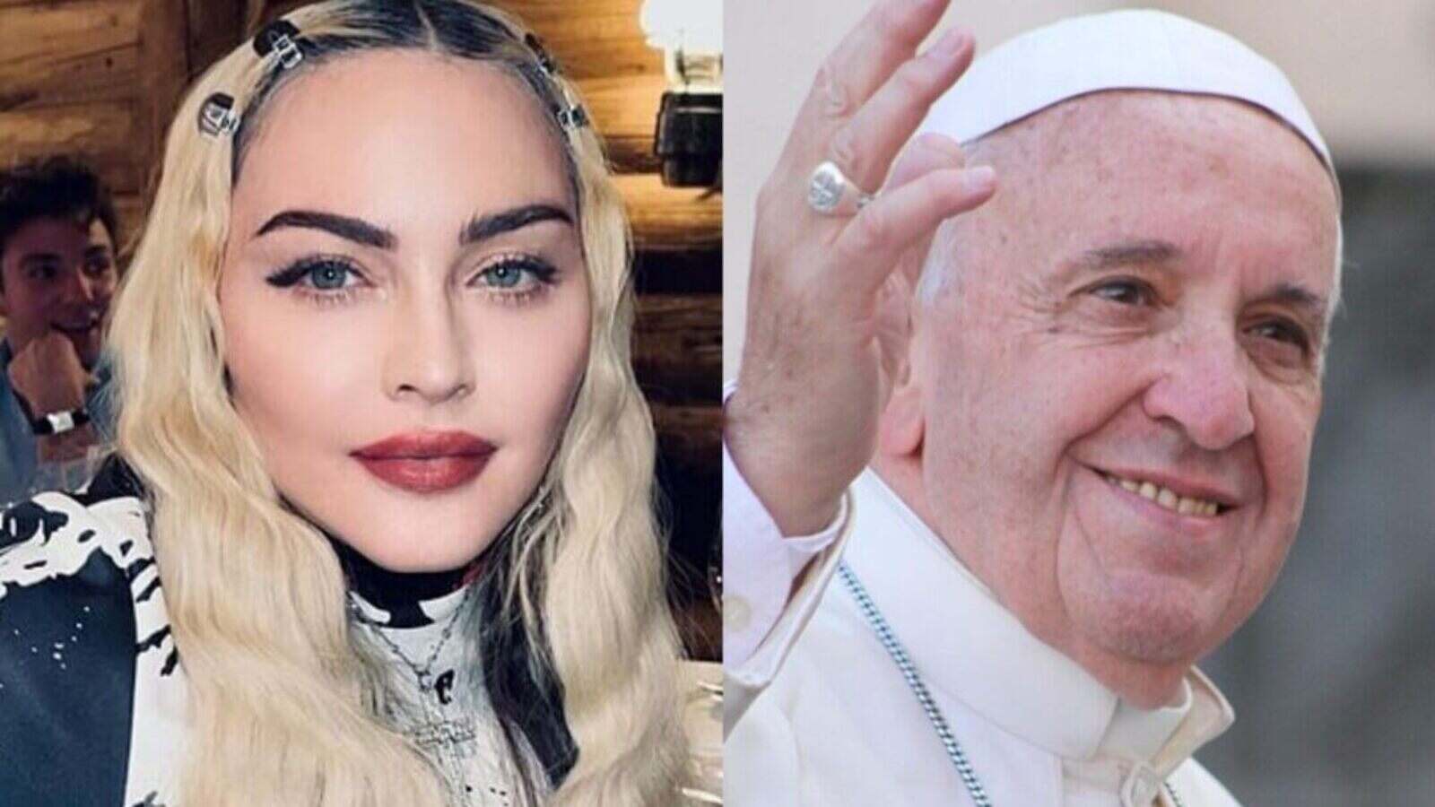 Madonna Reaches Out To Pope Francis Over Her ‘Blasphemous’ Behavior ...