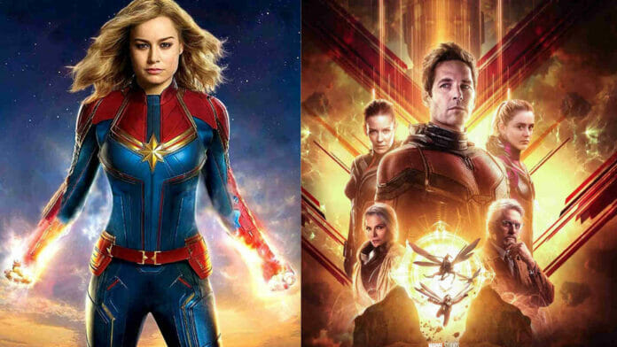 Captain Marvel and Ant-Man And Wasp Quantumania